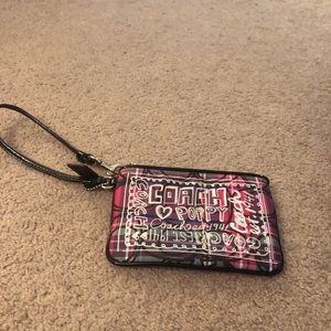 Coach wristlet